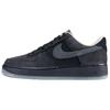 Air Force 1 Leather Cushioning Breathable Skateboard Shoes Men's Black IQ9791-001