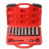 11-Piece Broken Screw & Nut Extractor Set with Wire Extractors