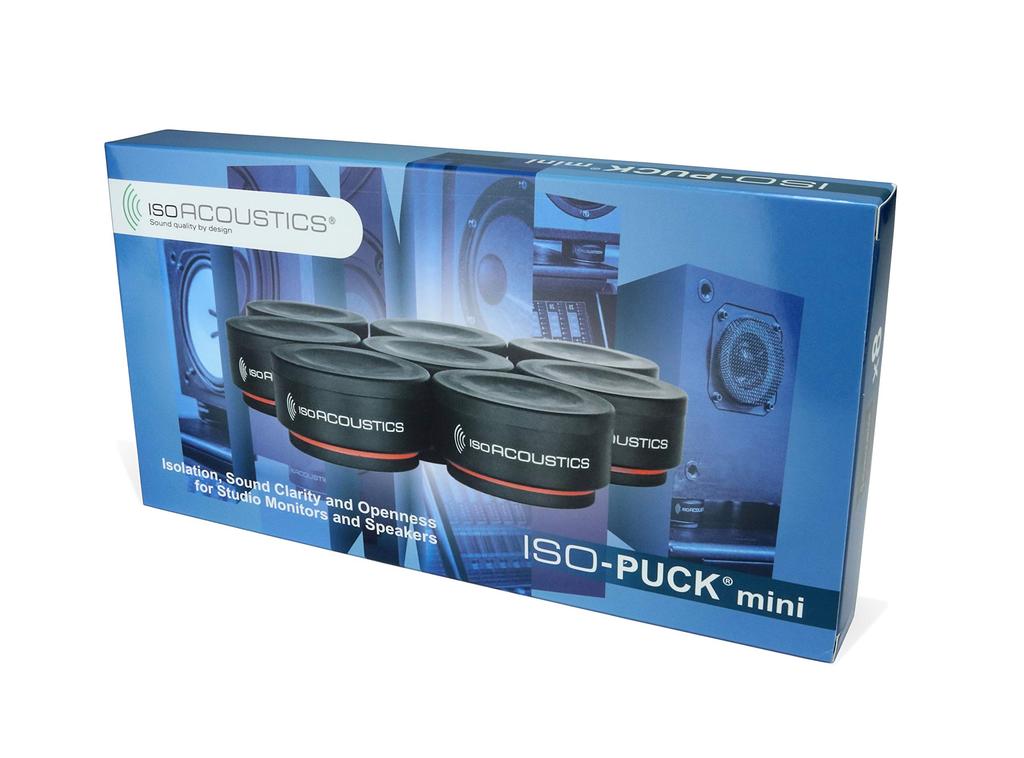 ISO ACOUSTICS mini set of 8 ISO-PUCK insulators,