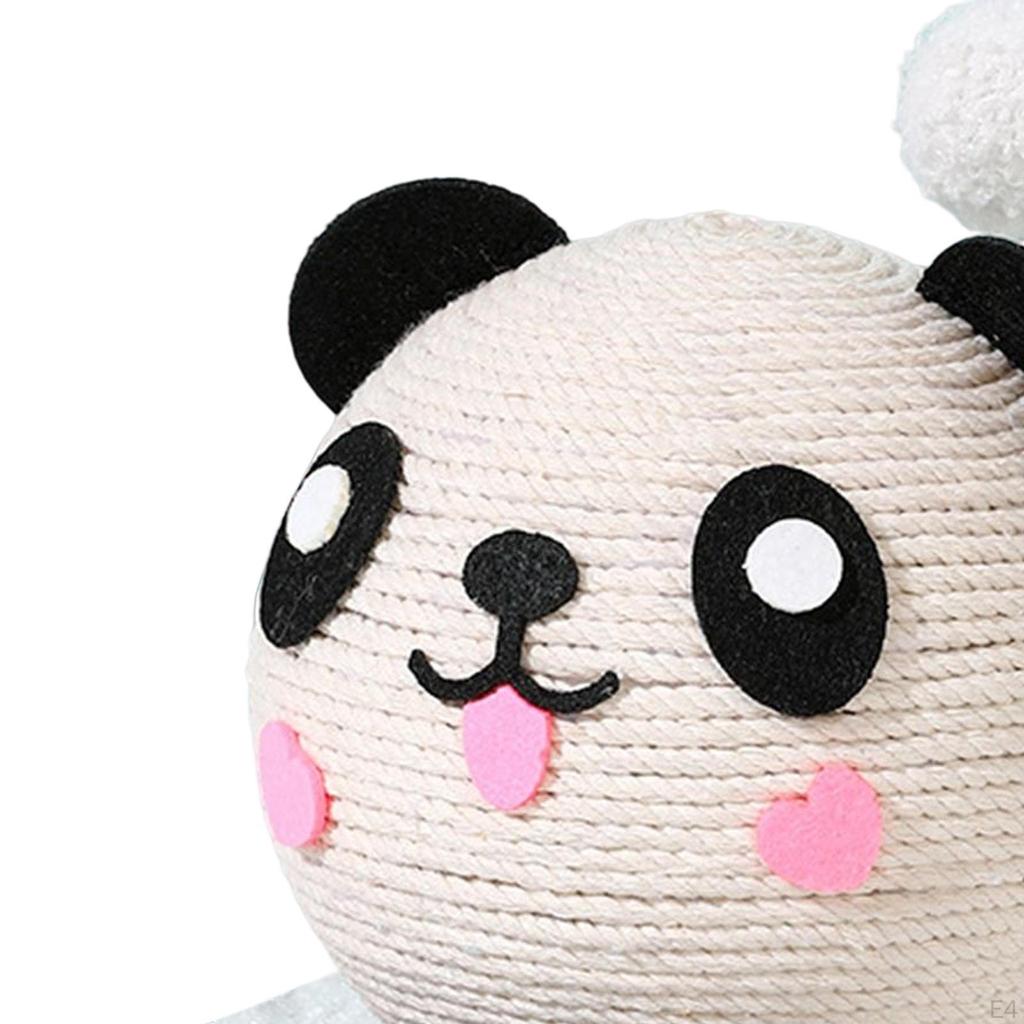 Cat Scratcher Ball Animals Decorative Scratch Post Scratching Toy for Rest Sleeping