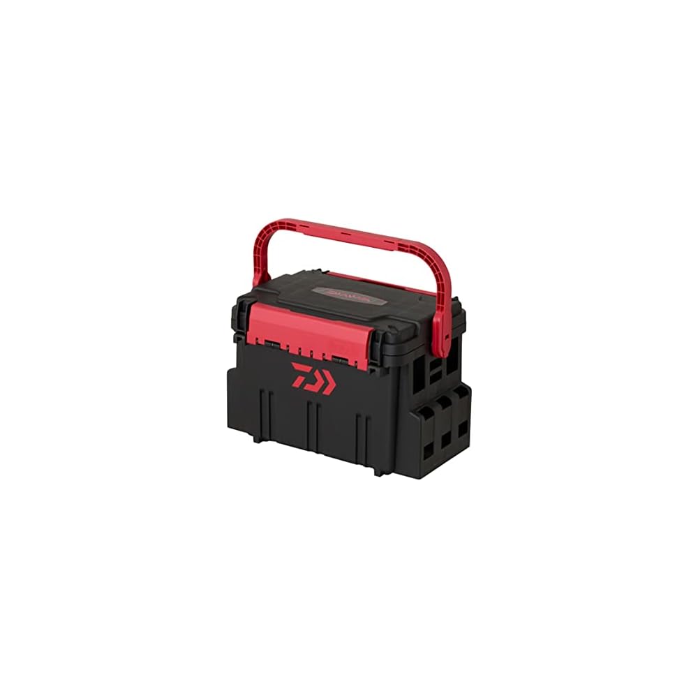 Daiwa Tackle Box TB5000 Black Red Waterproof Fishing Storage Container