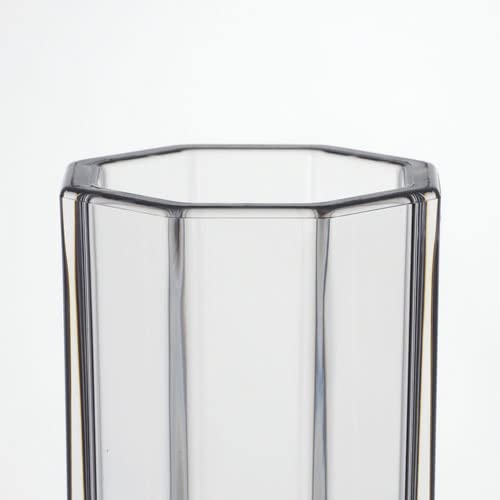 FOYER Unbreakable Vase, Polycarbonate, for Single Flowers, 18cm H X 6cm W, 2300182