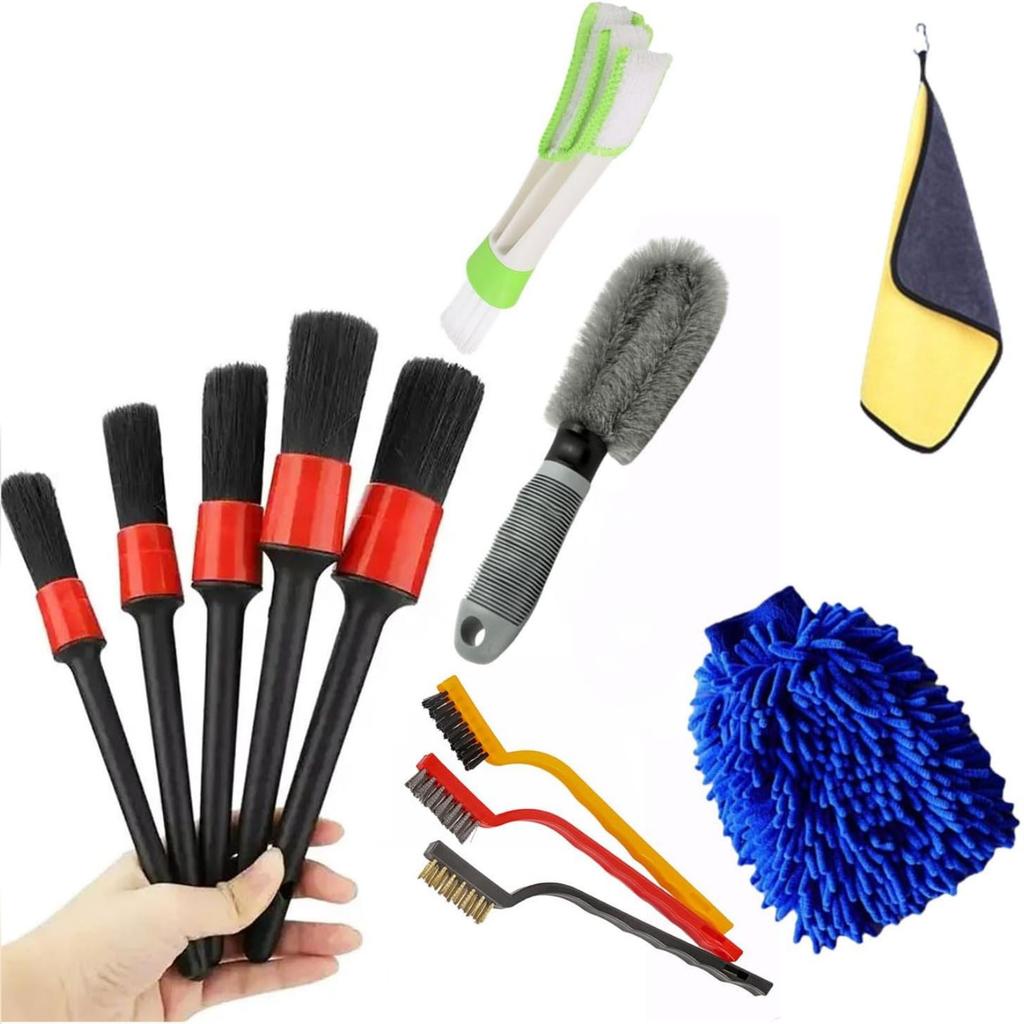 Car Interior Detail Cleaning Brush - Precision Crevice Tool