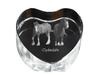 Clydesdale – A Photo of a Horse In Crystal, a Crystal Heart |