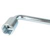 19mm Socket Trailer RV Jack Crank Handle Manual Zinc Plated Steel Tool for Easy and Secure Trailer Leveling Adjustment