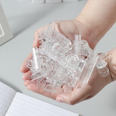 Transparent Clip Lange Schwanzklemme Schwalbenschwanzklemme Große Schwanzklemme Testpapier Schreibwaren Taschenorganizer Klemme Haushalt Abdichtung Kunststoff