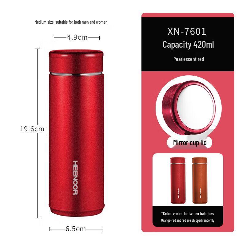 Xinuo Double-Layer Glass Tea Mug with Infuser