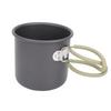 Outdoor Hiking Travel Water Cup Camping Mug Aluminum Portable Cup with Folding Handle TW 503