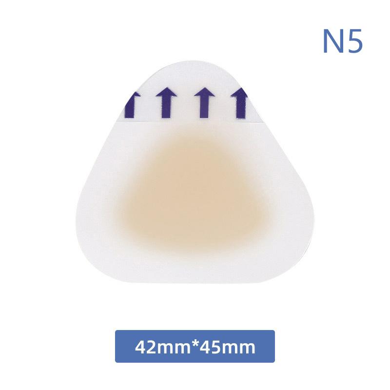 5 Pcs Gel Heel Protector Foot Patches Adhesive Blister Pads Hydrocolloid Heel Liner Shoes Stickers Pain Relief Plaster Foot Care