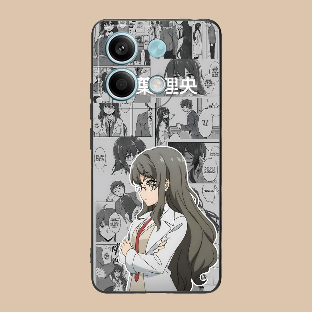 

Anime Futaba Rio Mobile Phone Case for POCO F7 F6 F5 F4 F3 F2 Pro GT C75 C71 C65 C61 C40 Pro Ultra Colorful Printing Cover Cover Poco C40