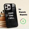 You can do it  Phone Case For iPhone17,16,15,14,13,12,11 Plus,Pro Magnetic For Magsafe Wireless Charging