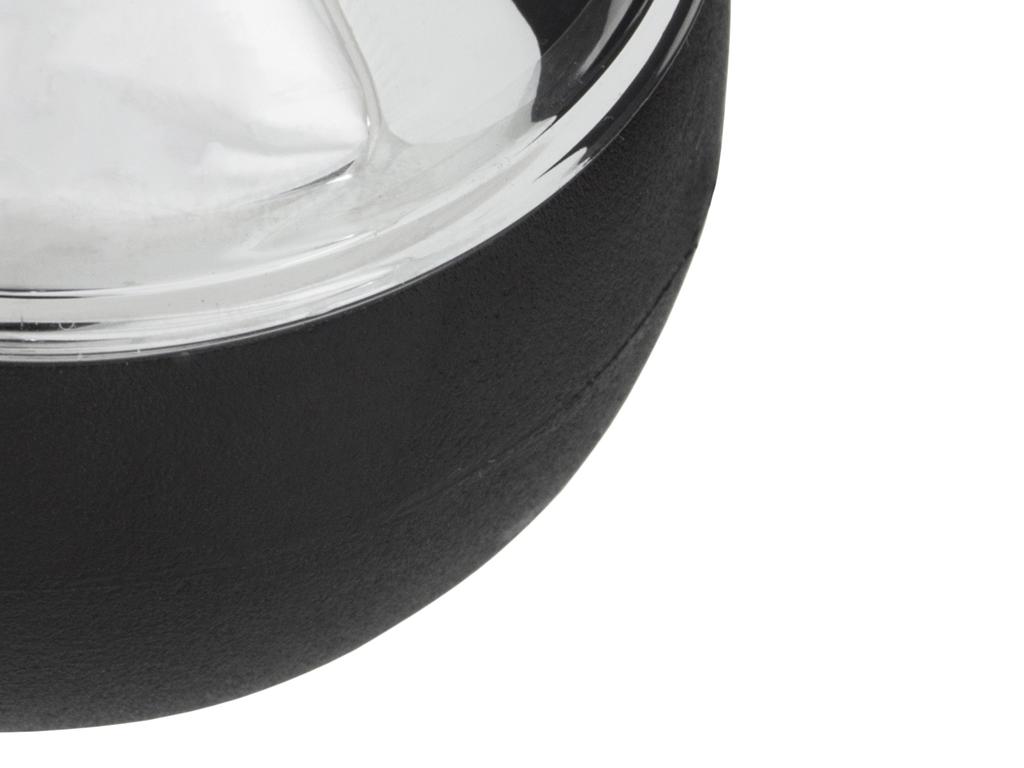 MINI R50 00-06 gear shift knob BLACK + CHROME 6 SPEED