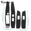 Real Soft Carbon Fiber Sticker For Toyota Camry 2018 2019 2020 2025 2025 2025 2025 2025 LHD Car Door Window Button Accessories