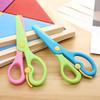 Plastic DIY Scissors New Handmade Supplies Round Head Safe Scissors Office School Students Artclass Stationery Cuttings Tool ZYF