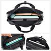 Shilaidun Men's Genuine Leather Briefcase, 16-inch Laptop Handheld Shoulder Bag