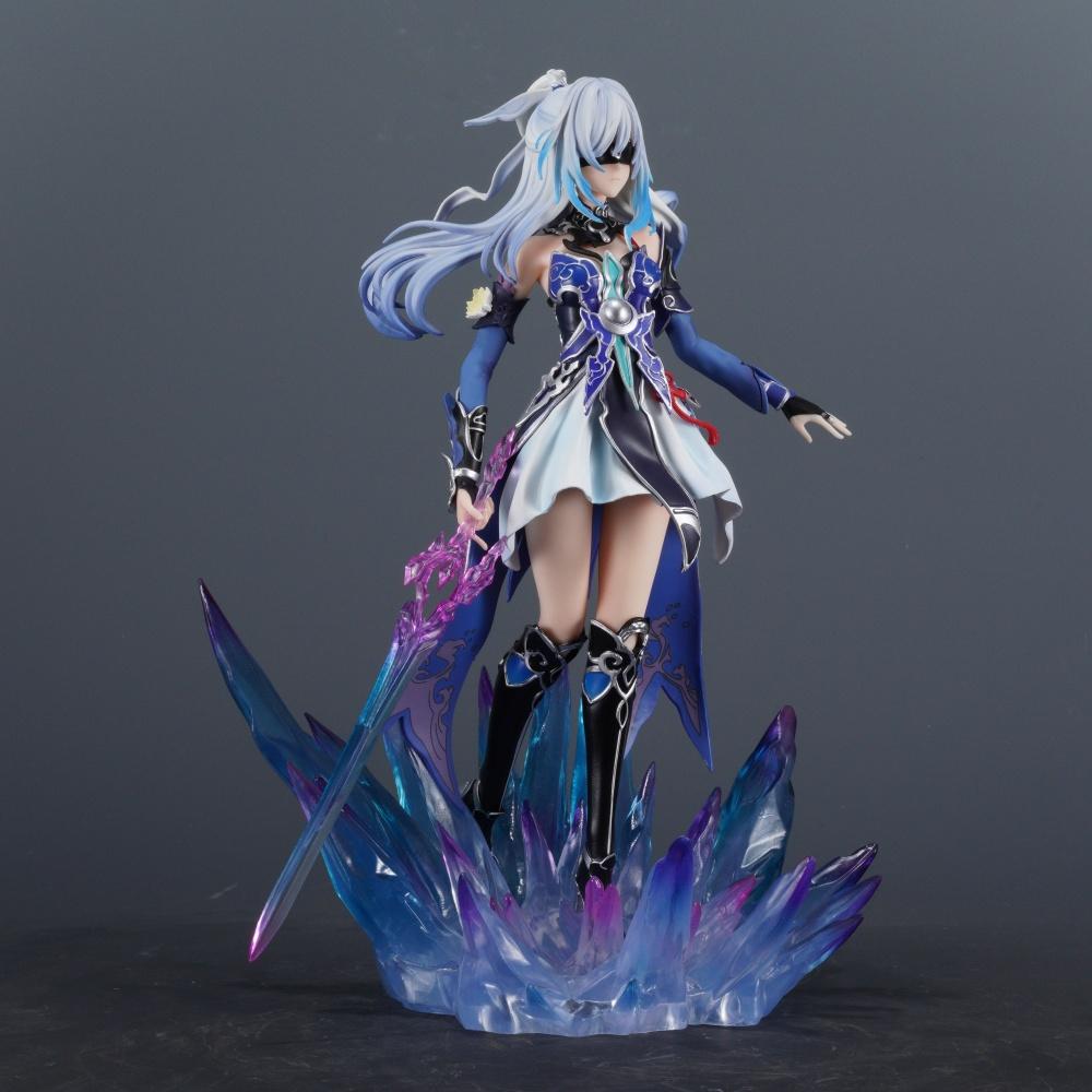 29cm/11.42in Animation Honkai Star Rail Figure Jingliu Action Figures Polyvinyl Chloride Statue Tabletop Ornamen Collector Miniature Playthings