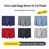 Cai Zhi Yan Men's Modal High-Waist Plus Size Boxer Briefs