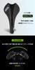 GORIX Bicycle Ultra Round Wide Seat Waterproof PU Shock Road Cross Cyclocross and Other Bicycles Saddle, Lightweight, Shape, (GX-TOUCHE), Stylish,