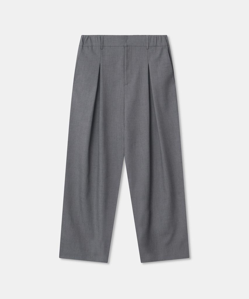 Diaendeukweseucheon Banding Wide Pants / Gray