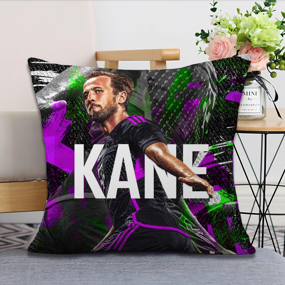 Football H-Harry K-Kane Pillow Case Living Room Home Sofa Office Shop Cover Printing Comfort Decoration Nordic Simplicity