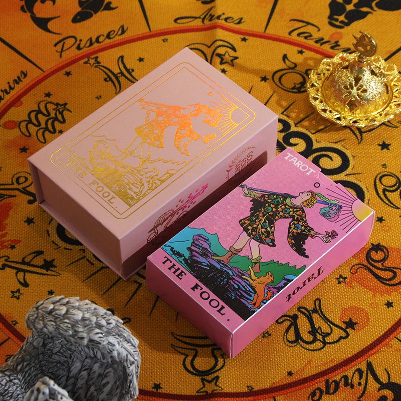 Witekin Gold Foil Tarot Cards: Complete Set for Beginners with Analysis