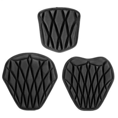 Motorcycle Seat Cushion Pad Shock Absorption Motorbike Pad Shock Absorption Breathable 3D Cushion Cover For Sitting Driving Men