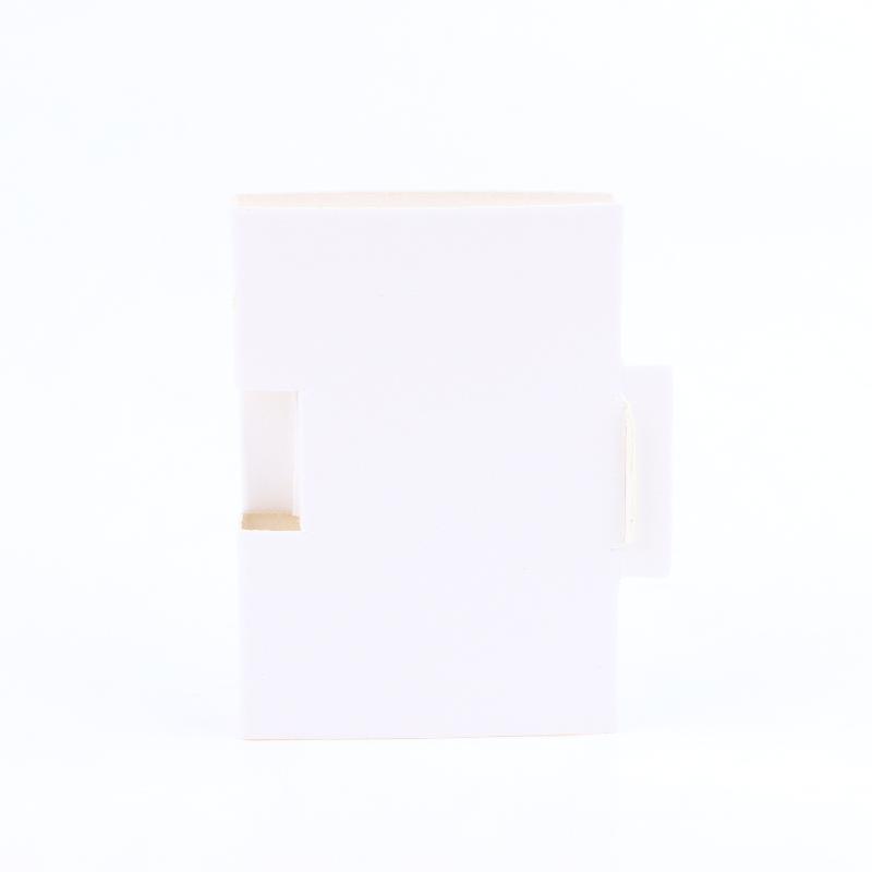 

10Pcs Plastic Simple Paper Card Packaging Of Perfume Bottle Empty Black White Gold Package Box Only Paper Cards No Bottles белый