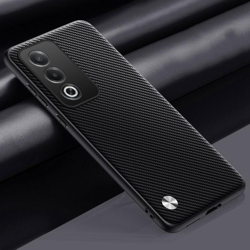 

Luxury PU Leather Case For OPPO A80 5G Back Cover Matte Silicone Shockproof Full Protection Phone Case For OPPO A3 Pro A3Pro For OPPO A3 Pro