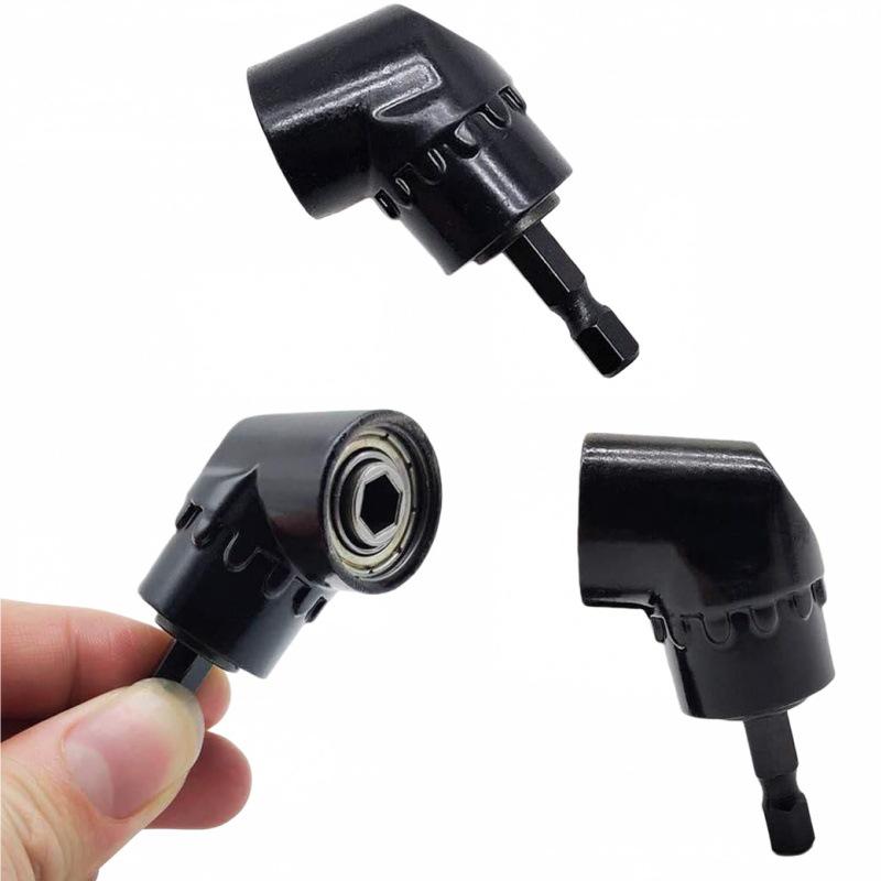 105° Offset Screwdriver Bit Holder Corner Connector Drill Extender Socket Bits