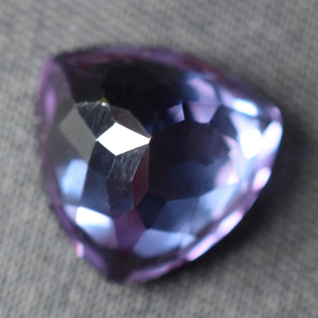Color Change Natural Alexandrite Trillion 6.50 Ct Beautiful Certified Gemstone