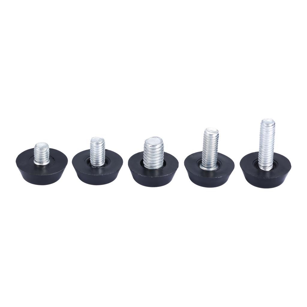 20 Pcs/lot Home Screw On Furniture Leveler Adjustable Leveling Glide Leg Foot Adjuster Levelers Pad for Table Desk M6 M8 Thread