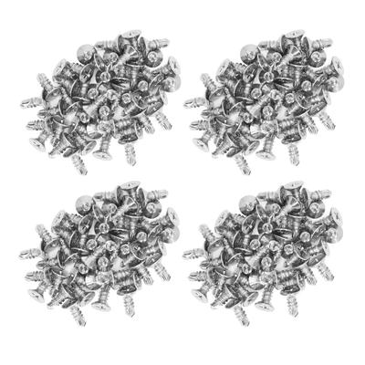 200Pcs Self Drilling Screw Countersunk Cross Stainless Steel 13mm Length Fastener Set Kit M4.2 18