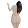 Sexy Underwear Leaking Milk Hot Secretary Outfit Sexy Female Split Uniform Temptation Suit Pure Desire Free Os