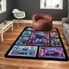 Robotic Future City Pattern Rug Floor Mat for Living Room or Bedroom Soft and Comfortable Carpet a Gift for Birthday and Holiday.