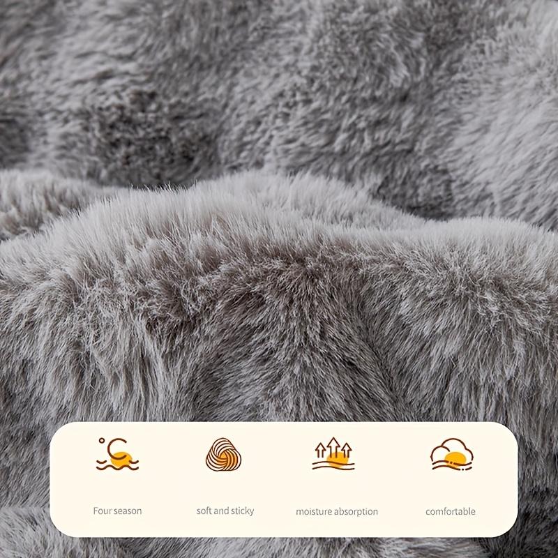 Winter Comfort Dogs Bed Imitation Rabbit Hair Pets Mat Warm Thickened Puppy Kitten Sofa Mat Anti Slip Soft Cat Nest Pet Supplies