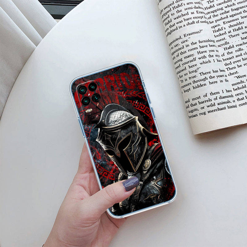 IR25 Spartan Warrior Case for Motorola E22S E7 G6 G7 G8 G9 Plus Power Play G10 G20 G04 E30 E40 E22 E20 E13 E15 G22 G23 G05 G75 G35 G55