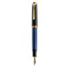 Pelikan Souvern M800 Fountain Pen, Medium Nib, Blue Stripe