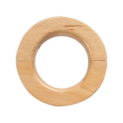 Fashion Wood Curtain Buckle Magnetic Clip Fixer Window Screen Ring Home Decoration Rotating Curtain Strap for Bedroom