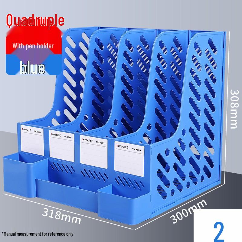 Mehrschichtiges Vier-Säulen-Aktenschachtel-Organisator-Set