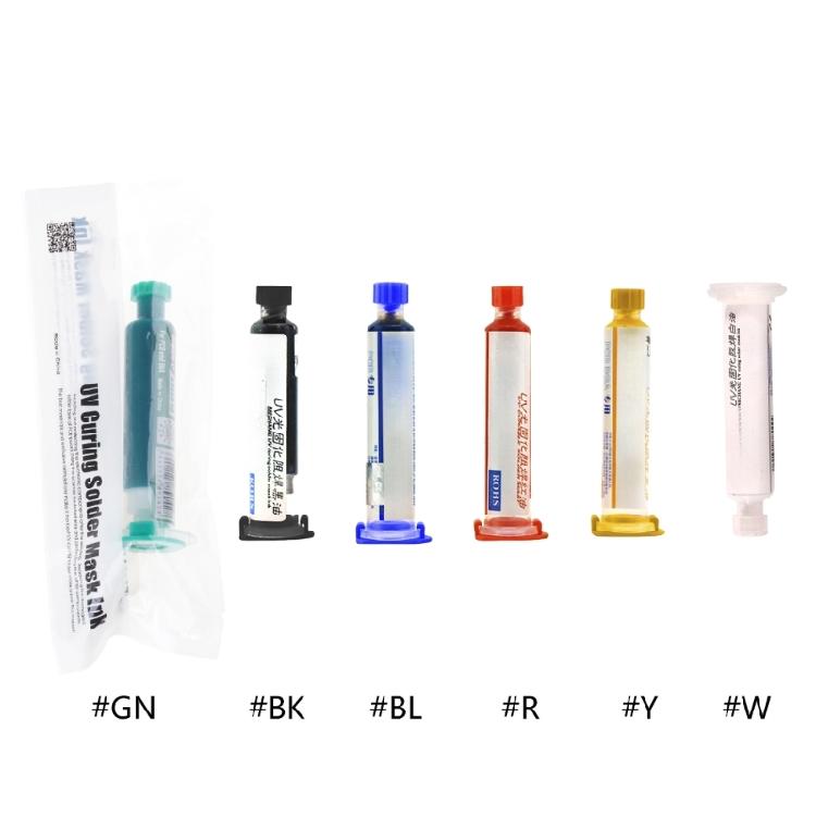 UVs Light Curing Solder Mask Paste High Temperatures Resistance Solder Resist Ink Oil for Circuit Board Maintenance