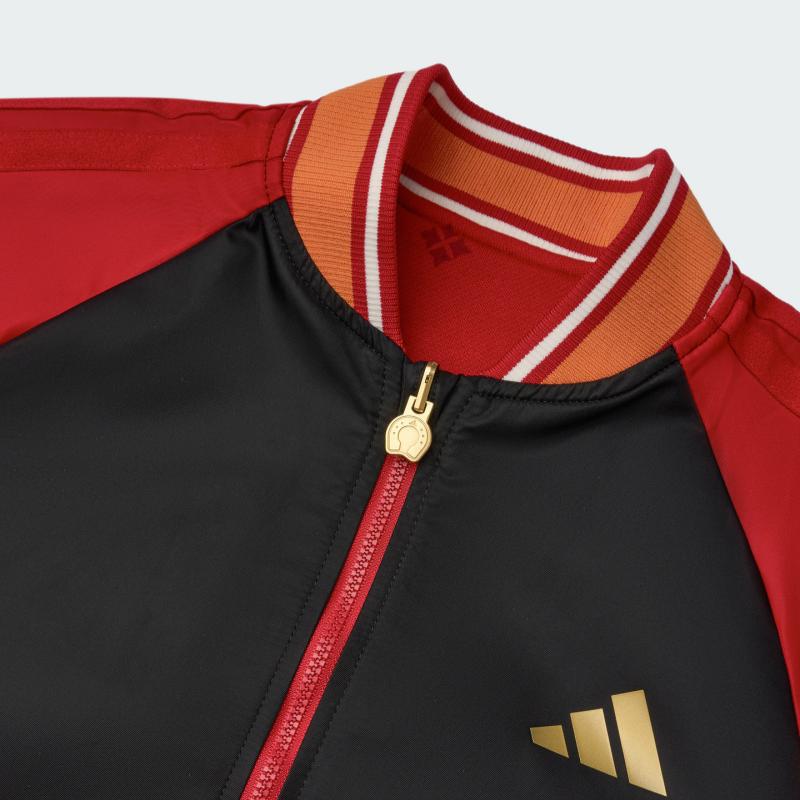 adidas Comfortable Soft Stand Collar Reversible Pilot Jacket Kids Jackets KG5925