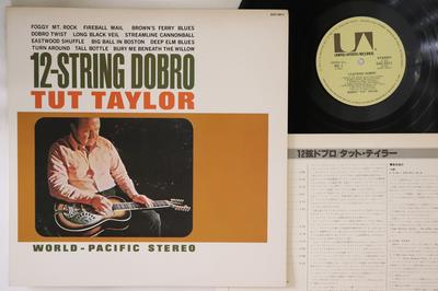 LP Record TUT TAYLOR  12 String Dobro GXC2011 UNITED ARTISTS 1978 Japan Folk Used