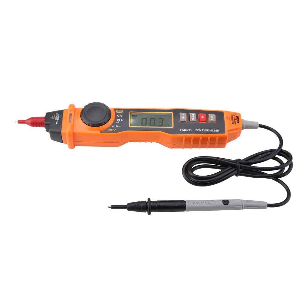 PEAKMETER PM8211 No Contact Handheld Electric Digital Voltage Tester Multimeter