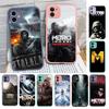 Post Apocalyptic Game Metro 2033 Phone Case For IPhone 16 15 14 Plus 15 13 12 11 Pro Max X XS MAX Matte Cover