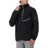 SALOMON Bonatti Trail Letter Print Hooded Zip Design Long Sleeve Jacket Men Jackets Deep-Black LC2175000