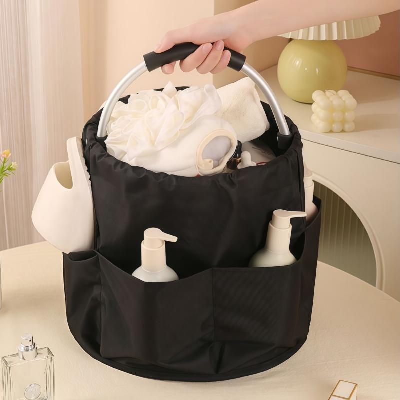 New Outdoor Camping Aluminum Handheld Storage Basket Multi Functional Large Capacity Foldable Storage Basket, Tool Storage Bag