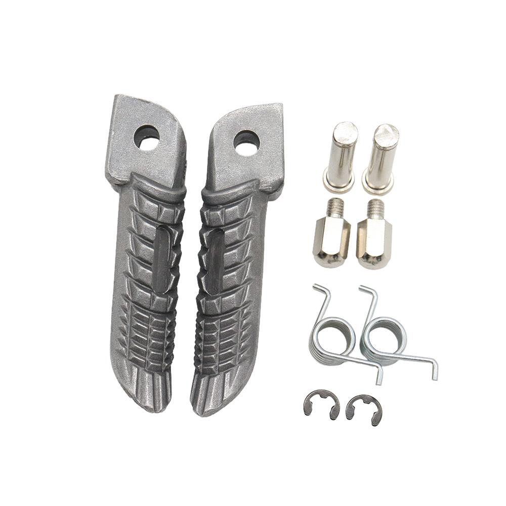 

For Suzuki GSXR 600 750 GSXR600 GSXR750 GSXR1000 GSX1300R GSXR1300 B-king SV1000 SV650 Motorcycle Front Rear Footrests Foot pegs As Picture Showed