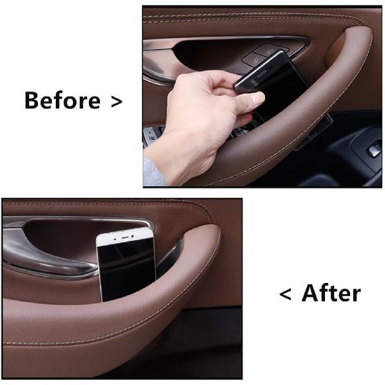 for Mercedes-Benz E-Class 2016 2017 W213 Container Rack Pallet Accessories Car Storage Box Door Handle Storage