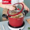 Debo Morphett 24cm Red 304 Stainless Steel Micro Pressure Cooker Set