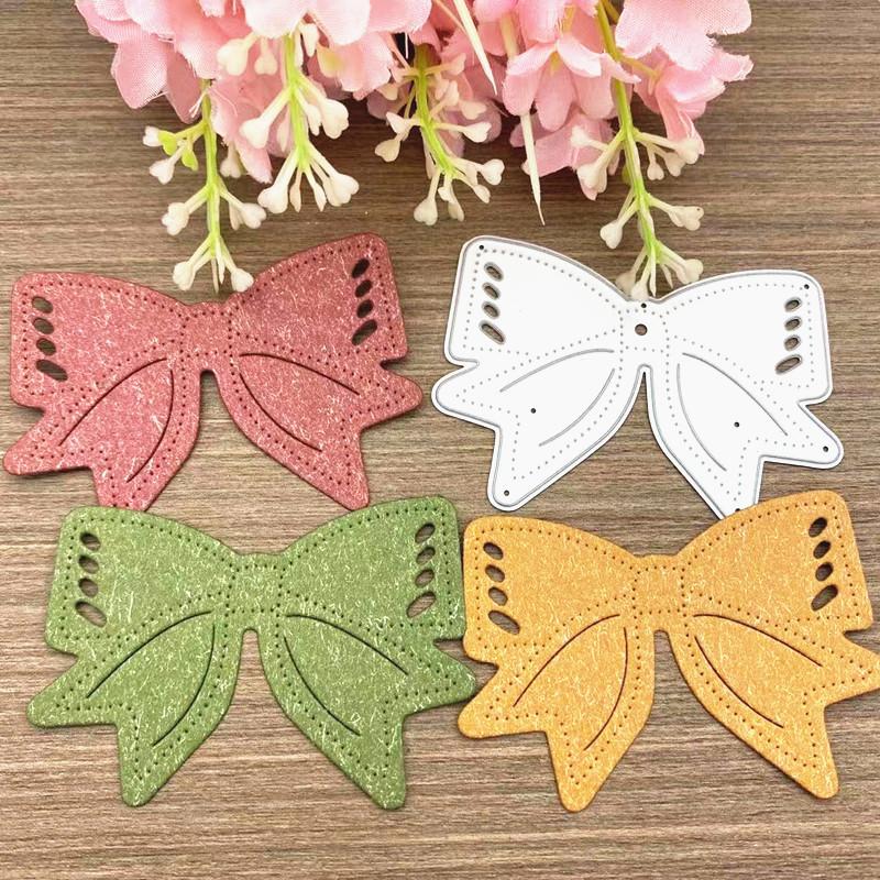 

Bowknot Metal Cutting Dies Stencil for DIY Scrapbooking Photo Album Embossing Paper Cards Crafts Diecuts dies